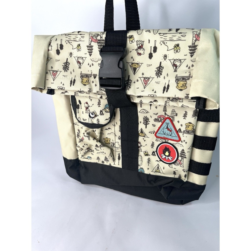 Hello Kitty Camping S'mores Backpack Tote Bag Sanrio Kawaii Outdoor Cute